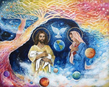 クリスチャン・イエス Painting - キリストが来る アシュリー・ダイアン・ムーア